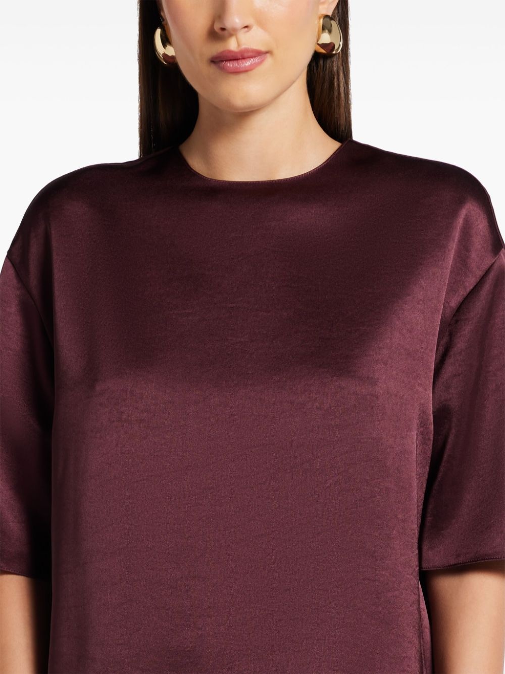 satin T-shirt - 5
