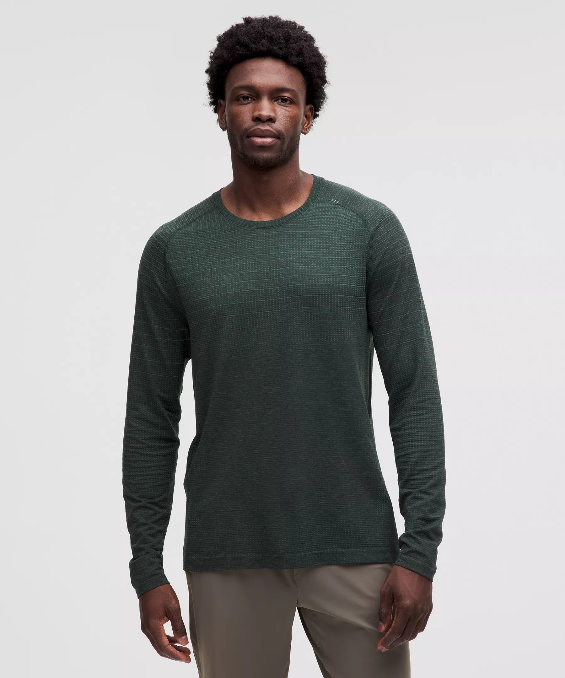 Metal Vent Tech Long-Sleeve Shirt *Glow Stripe - 1