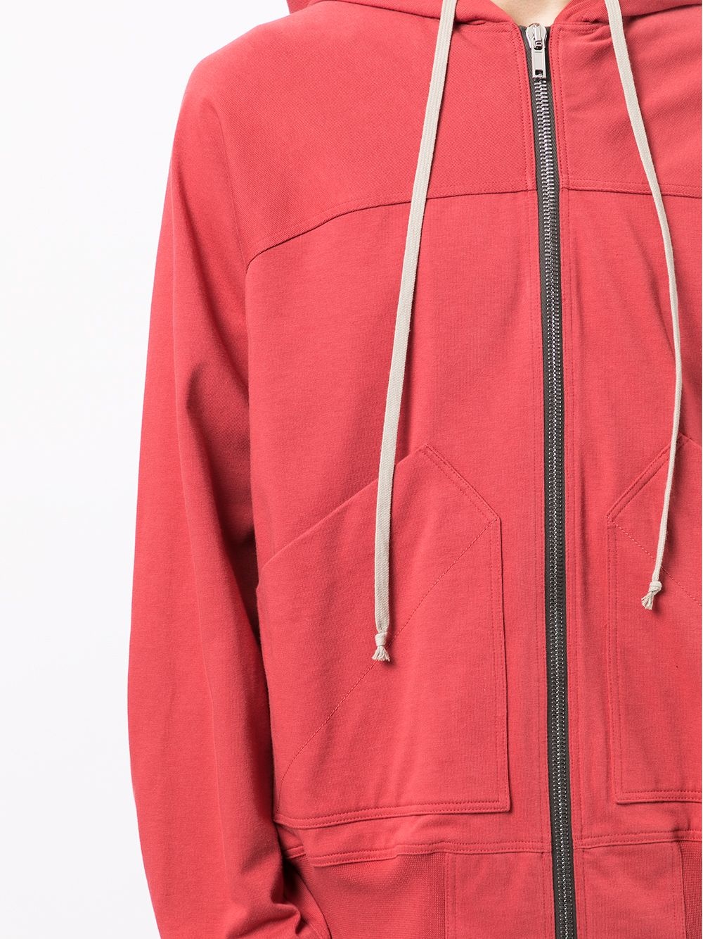 classic zipped hoodie - 5