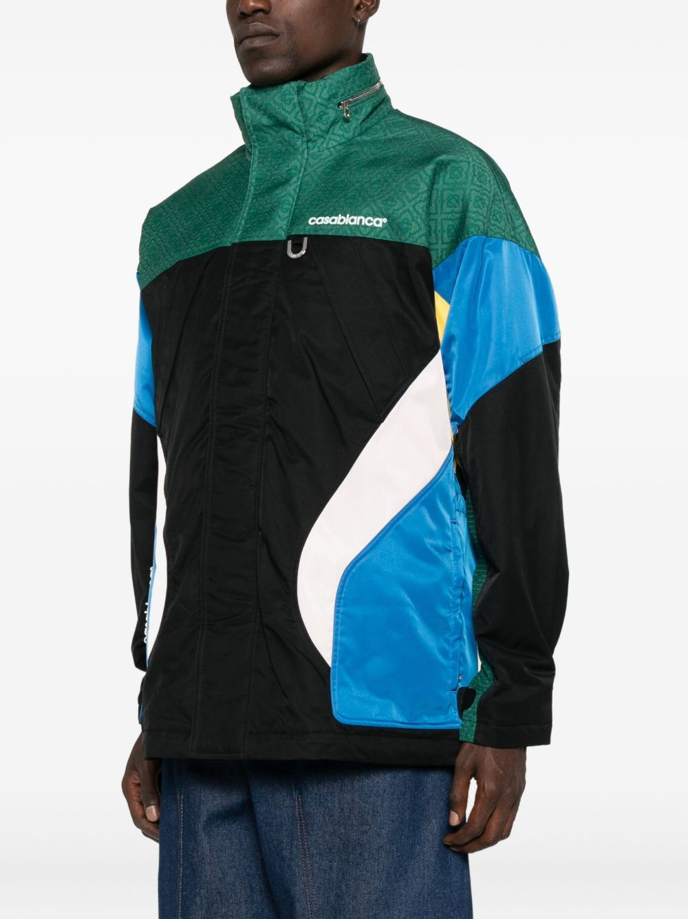 geometric-panel jacket - 3