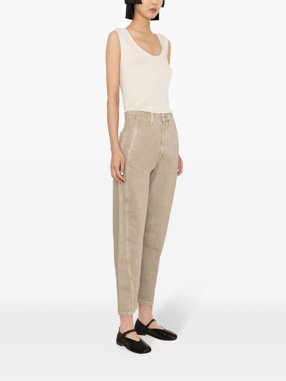 seamless semi-sheer tank top - 3