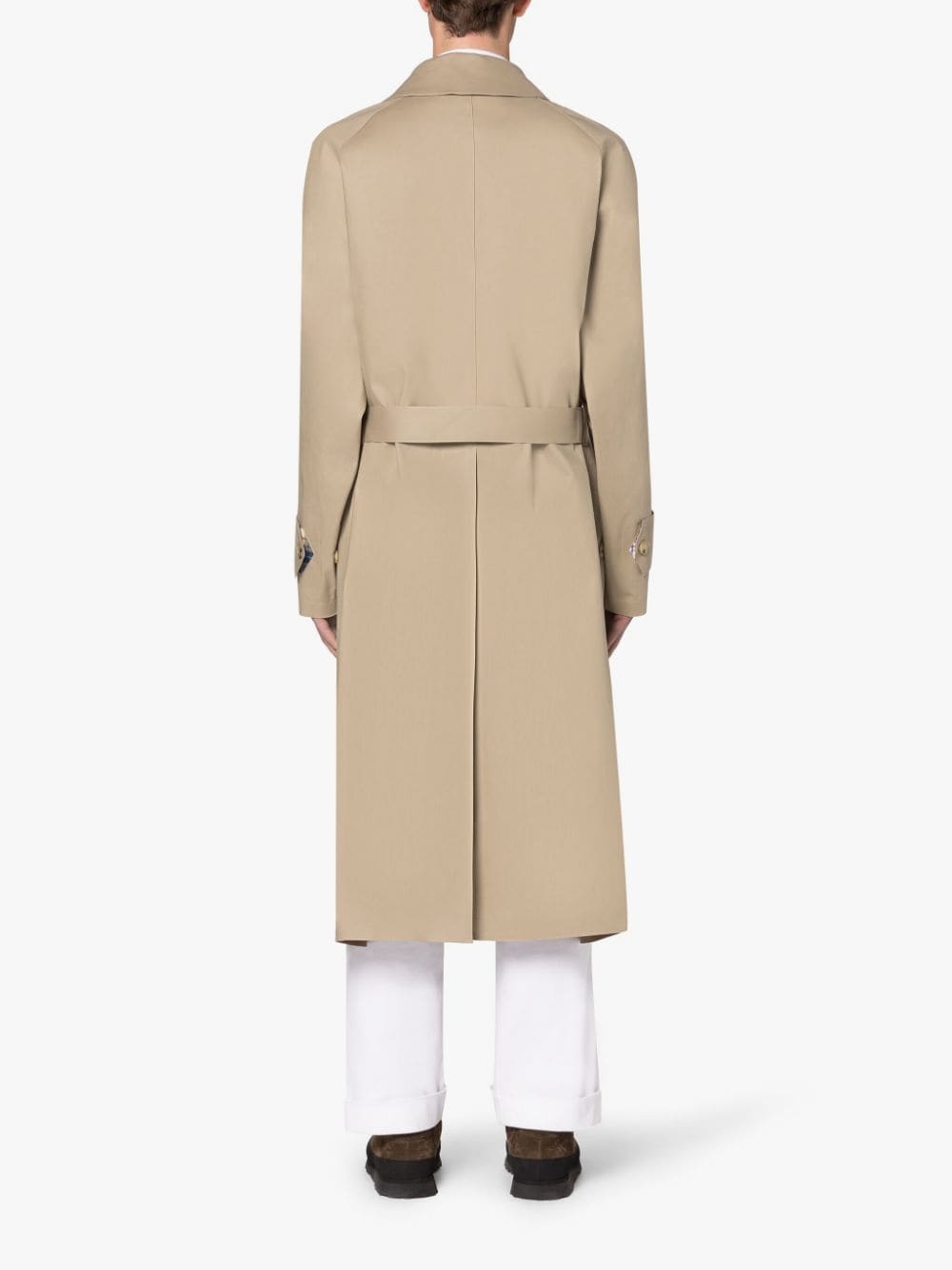 ST HONORE FAWN BONDED COTTON COAT - 3