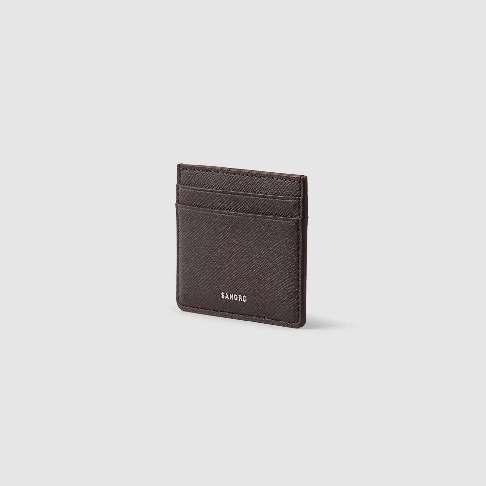 RECONSTITUTED LEATHER CARDHOLDER - 3
