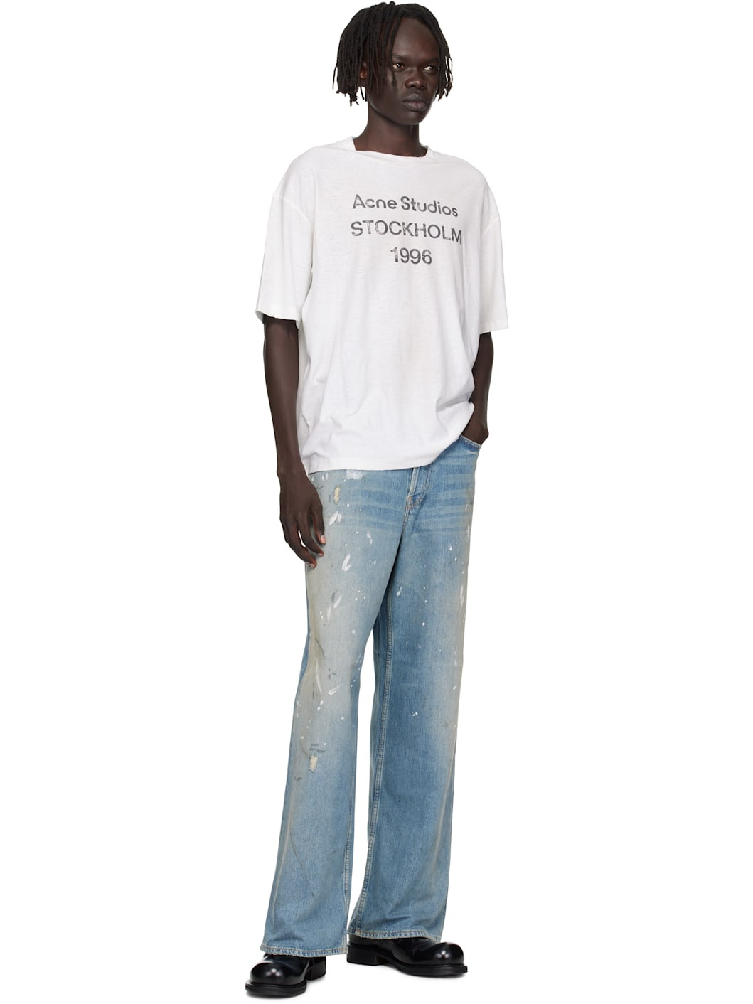 Blue 1981 U Jeans - 4