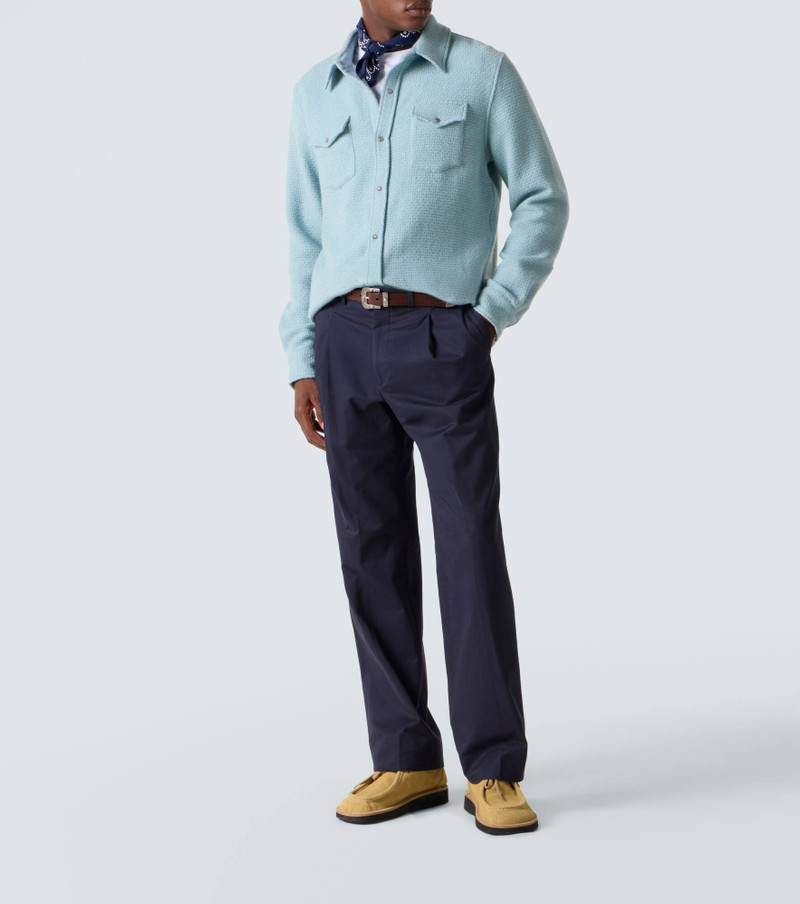 God’s True Cashmere Stardust cashmere overshirt outlook
