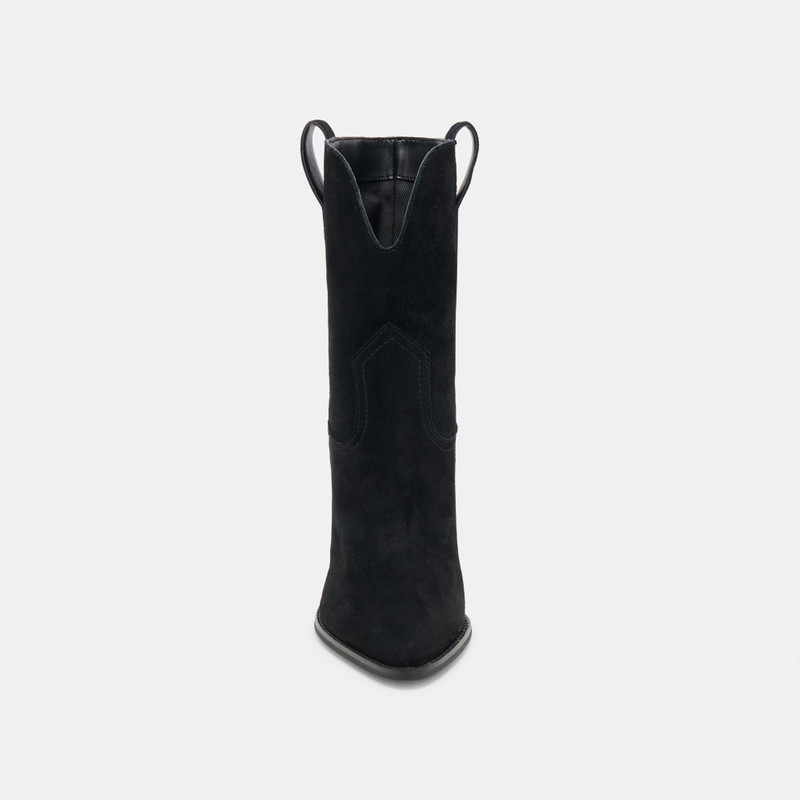 JESSEY BOOTS ONYX SUEDE 8