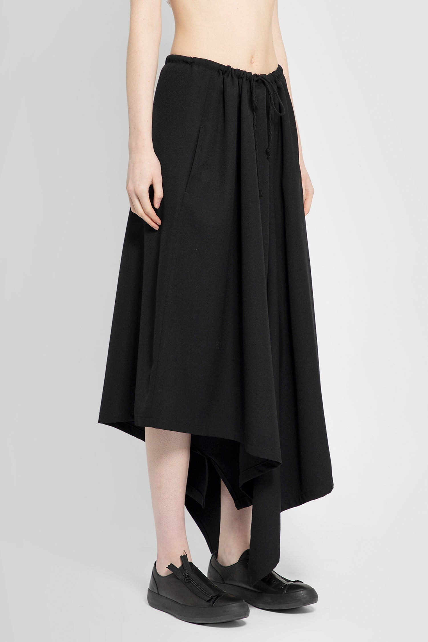 YOHJI YAMAMOTO WOMAN BLACK SKIRTS - 3