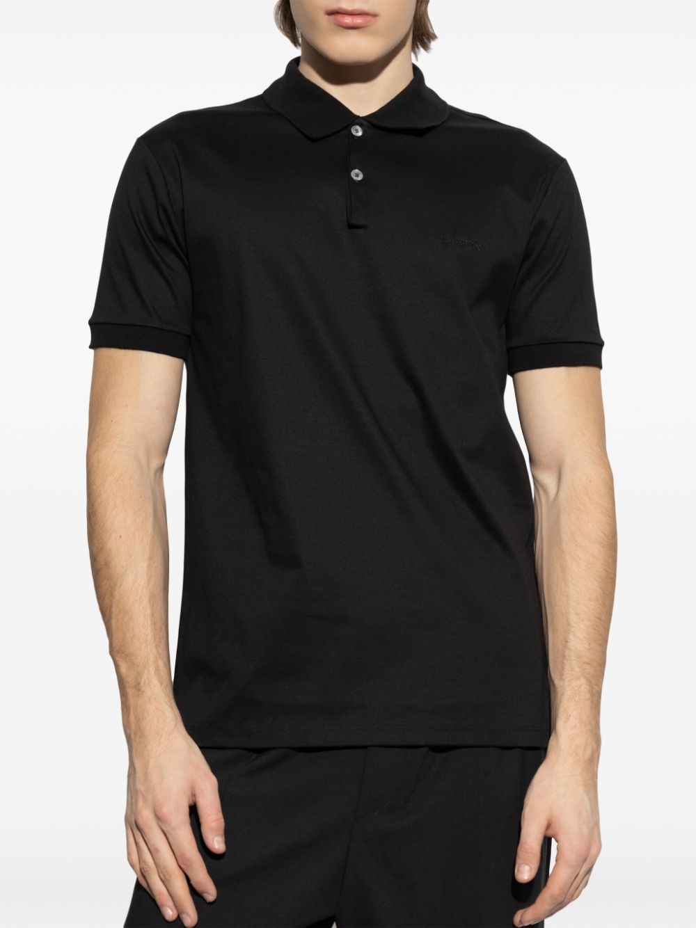 cotton polo shirt - 3