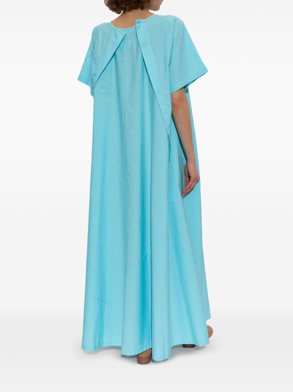 cotton maxi dress - 4