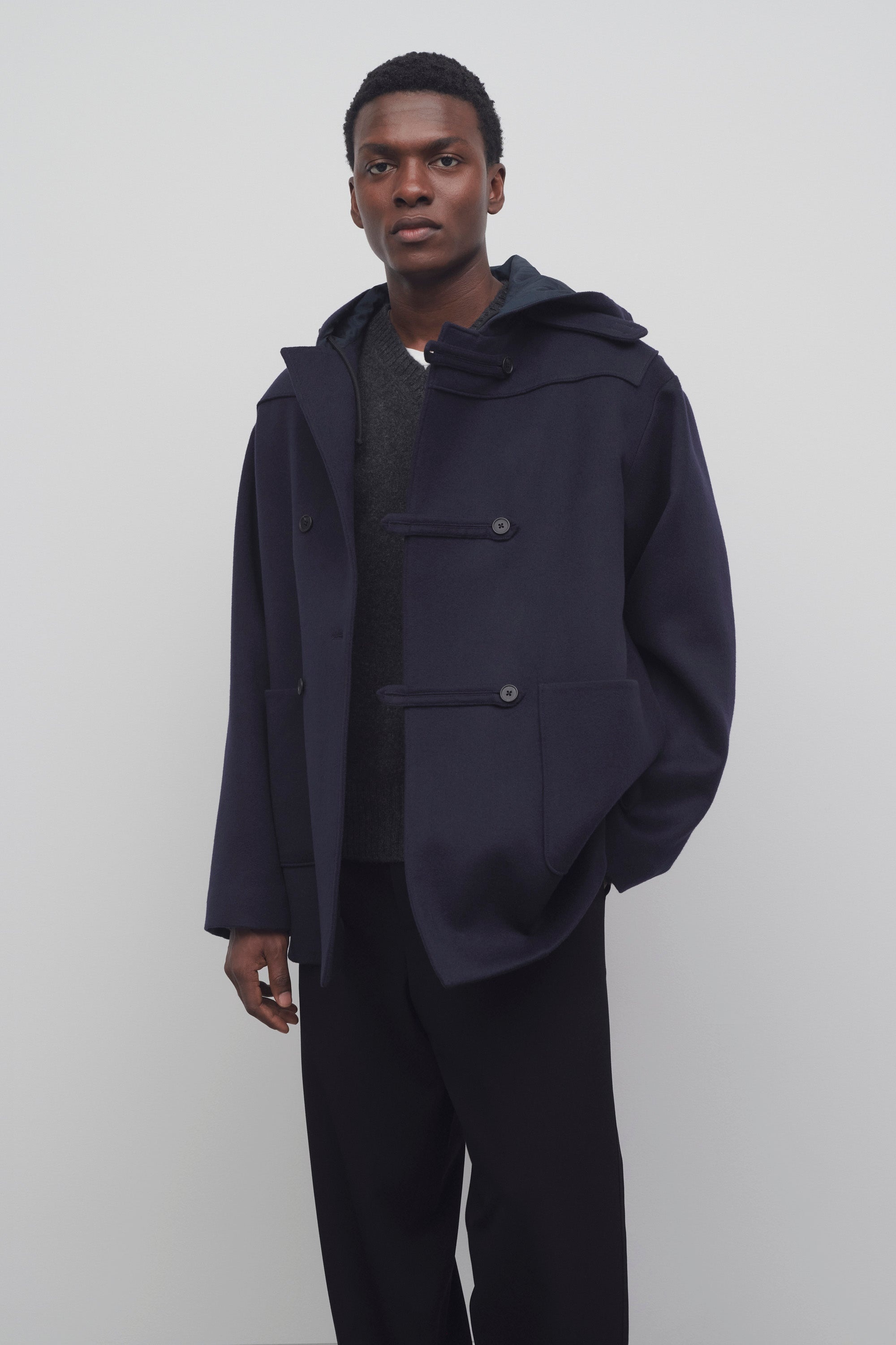 Farrok Coat in Cashmere - 4