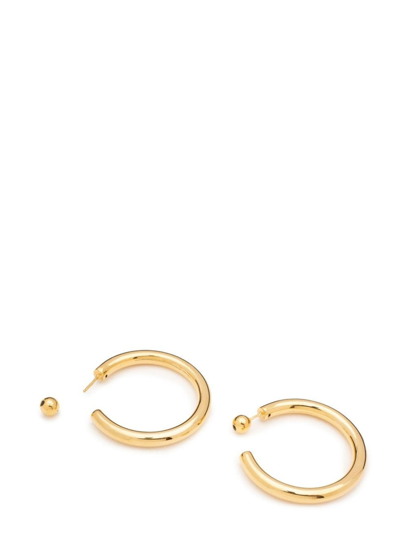 Sophie Buhai 14kt gold vermeil Everyday hoop earrigns outlook