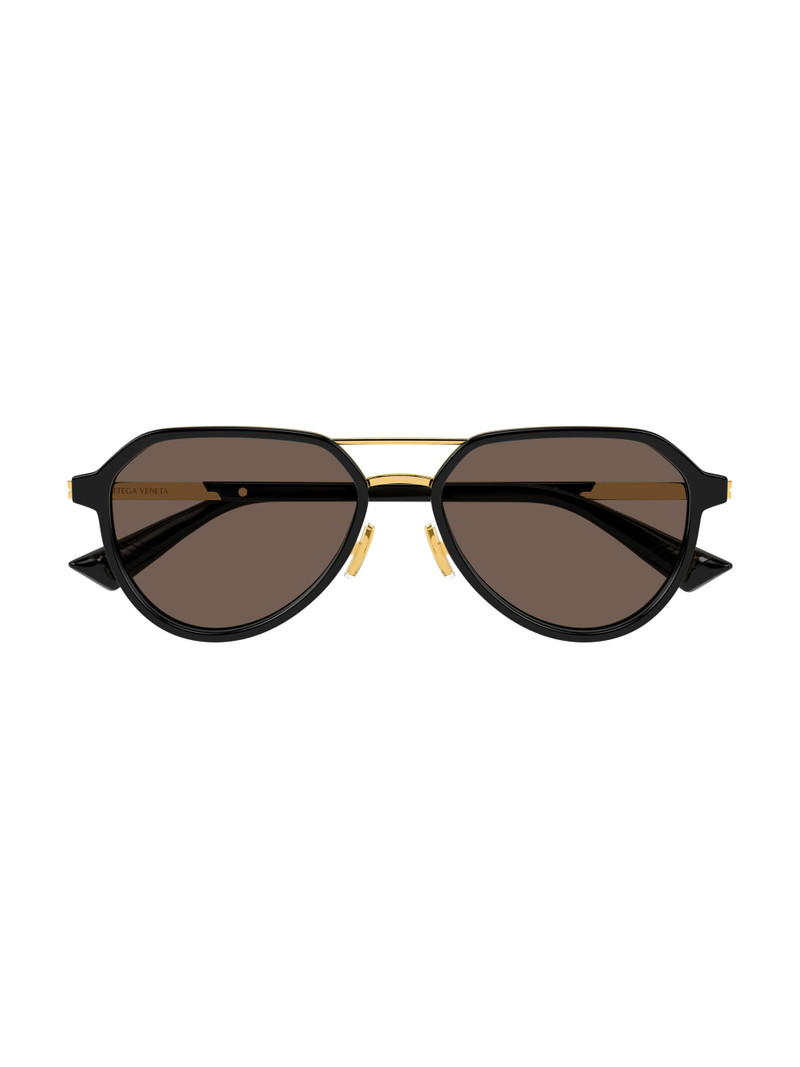 Men's Combi Man 55MM Pilot Sunglasses - Black Yellow 3