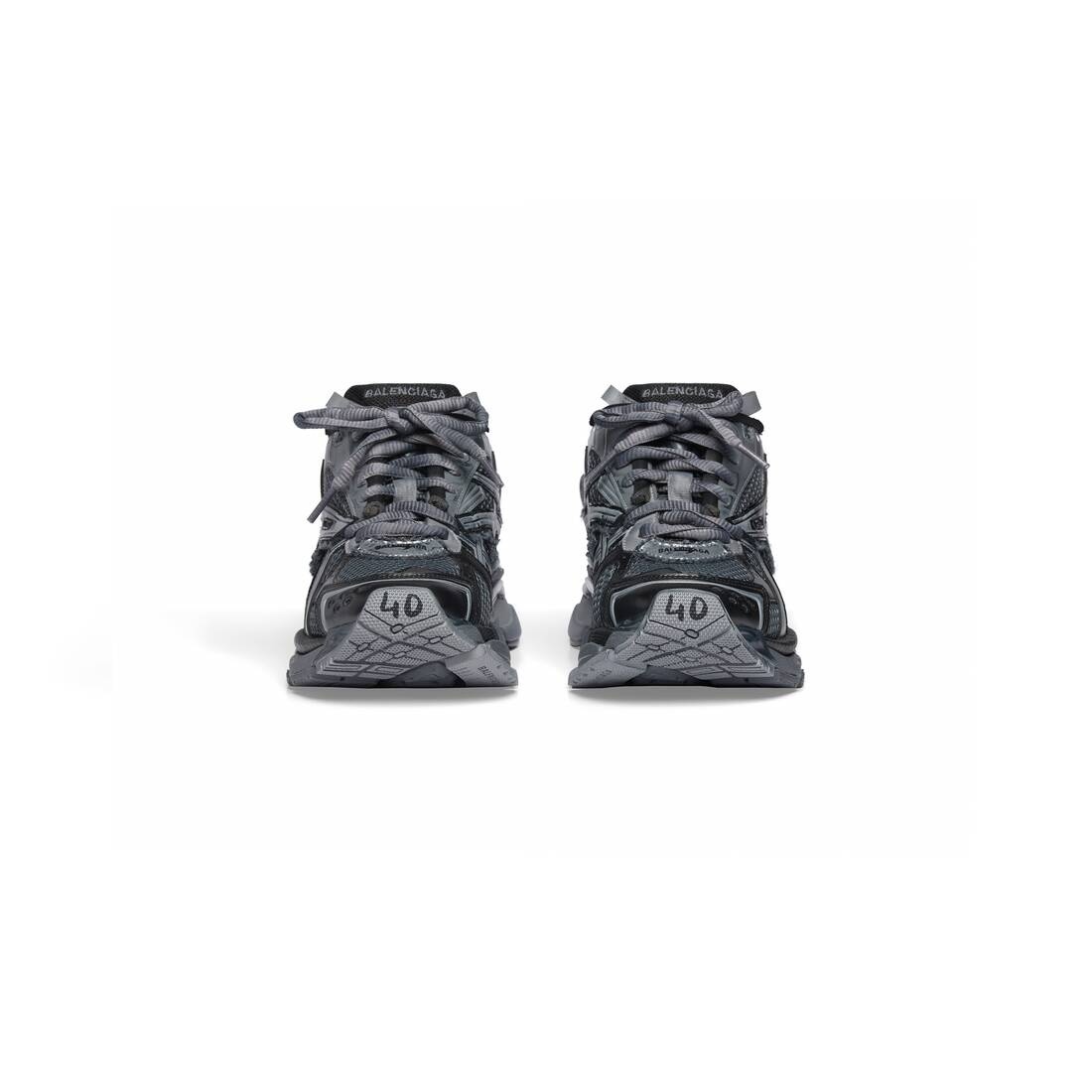 Men's Runner Sneaker in Dark Grey - 3