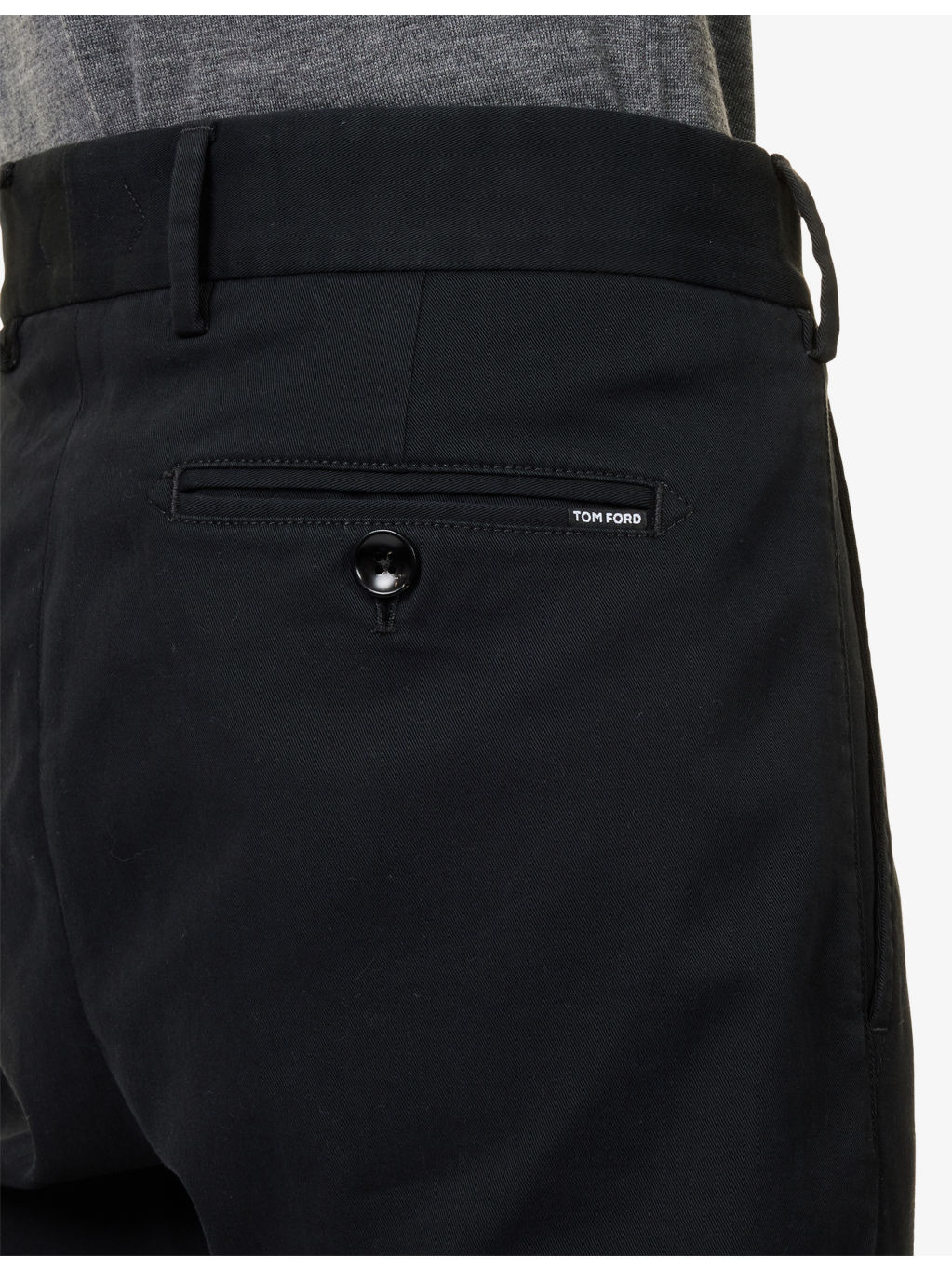 Straight-Leg Twill Stretch-Cotton Chinos - 5