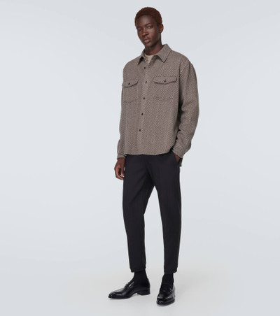 Berluti Wool and cotton tapered pants outlook