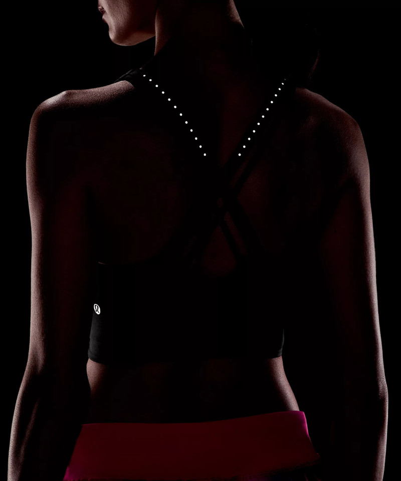 lululemon Energy Longline Bra with Storage Evolve *Medium Support, B/C Cup 8
