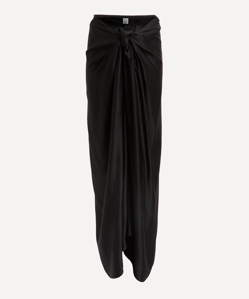 Satin Knot Skirt 1