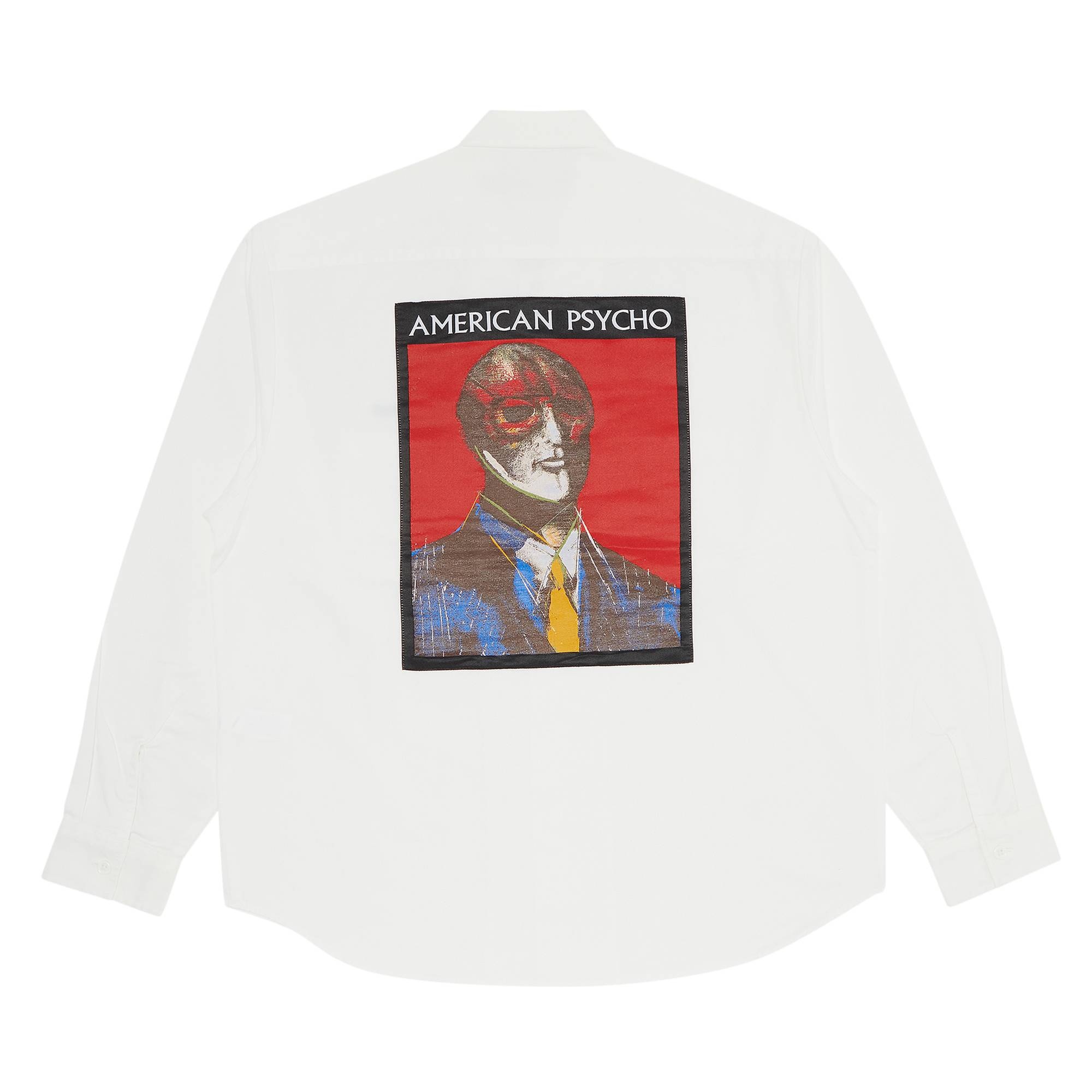 Supreme American Psycho Work Shirt 'White' - 2