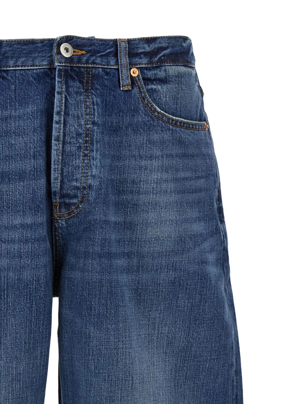logo-patch loose-fit jeans - 3