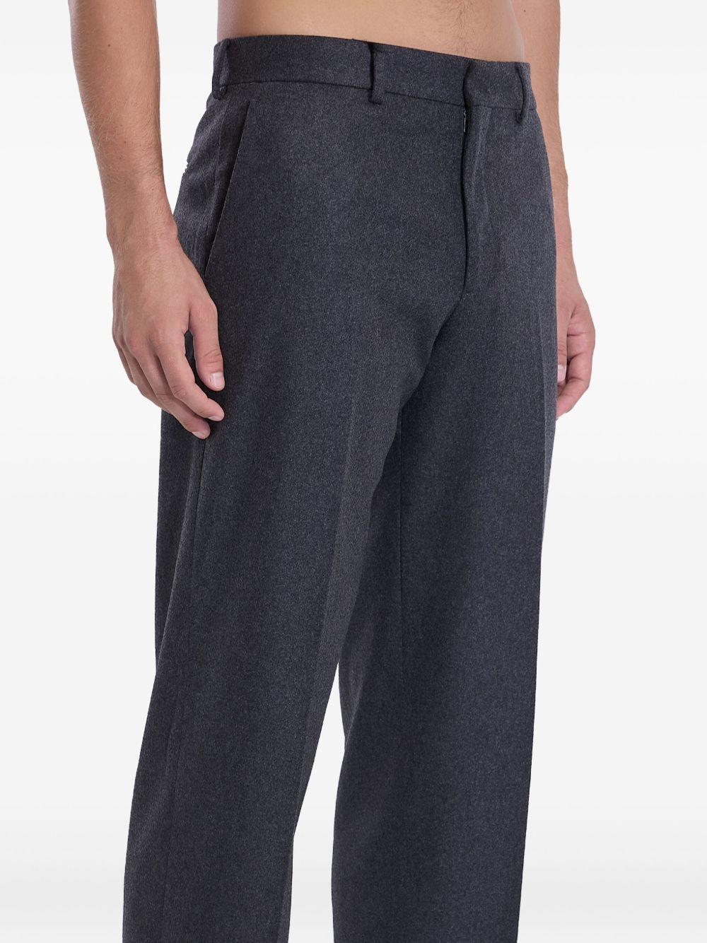 straight-leg trousers - 4