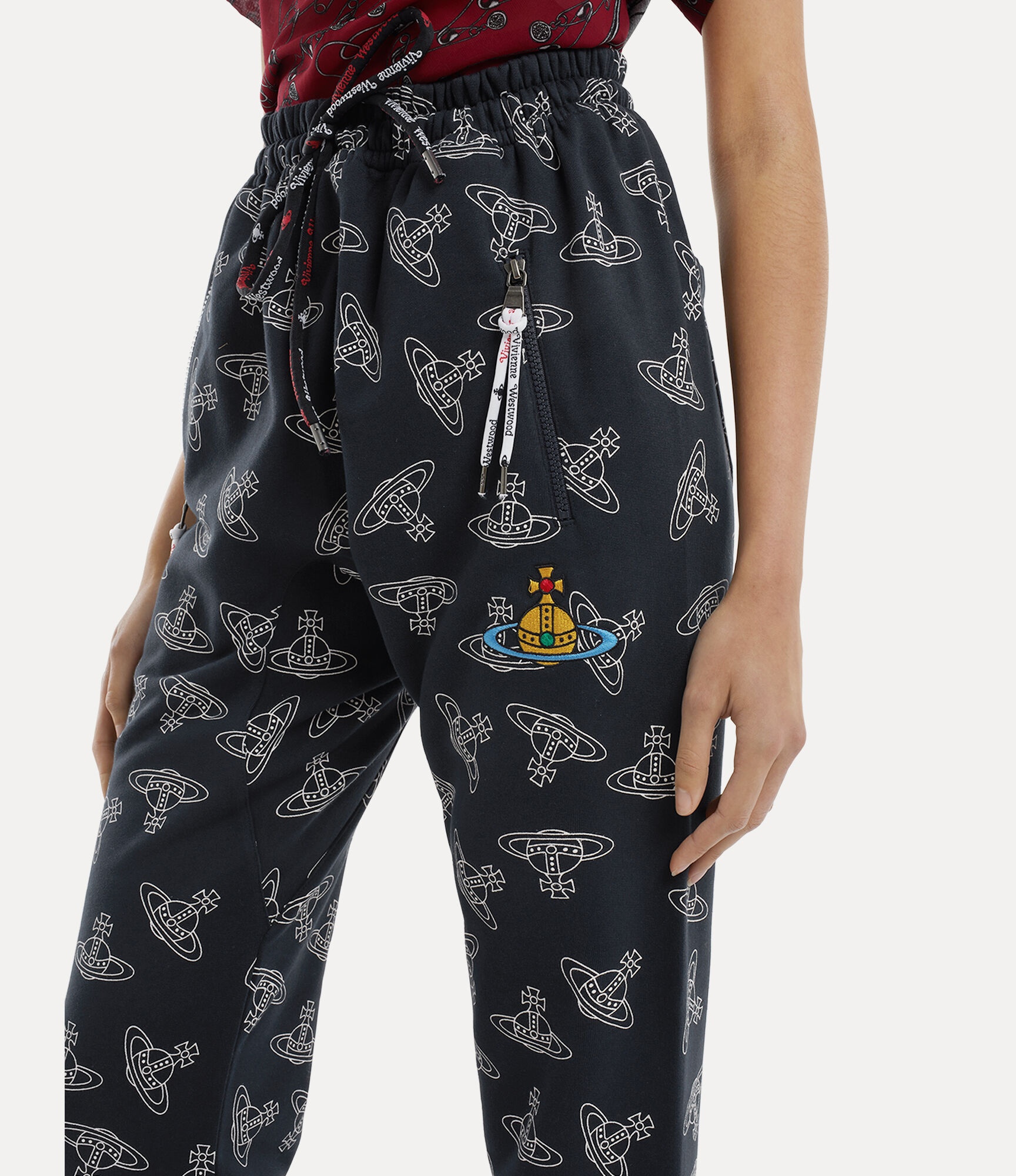 Vivienne Westwood｜TRAINING PANTS (FOOTBALL TROUSER (3J0 Football Trousers in ZIG-ZAG | Vivienne Westwood®
