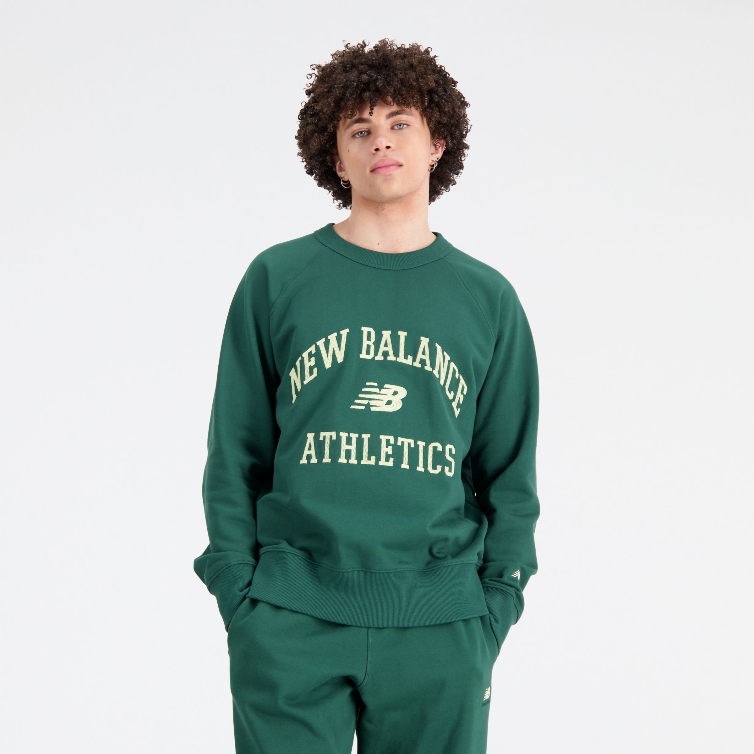 Athletics Varsity Fleece Crewneck - 1