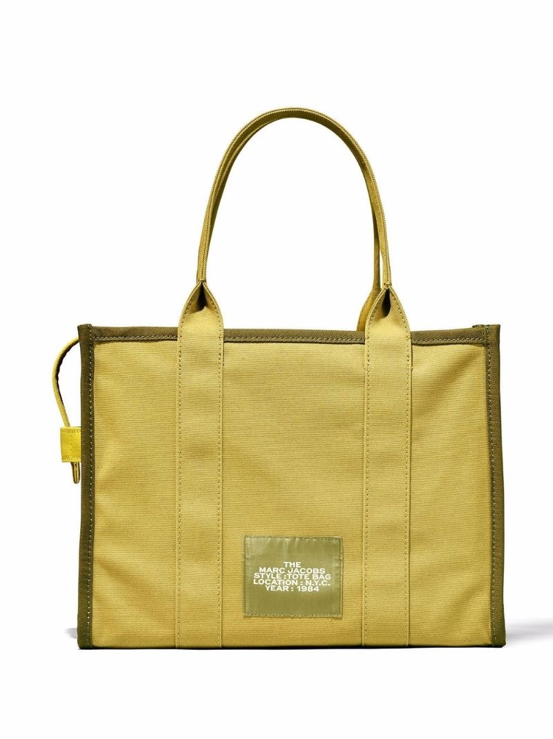 large colour-blocked tote bag - 2