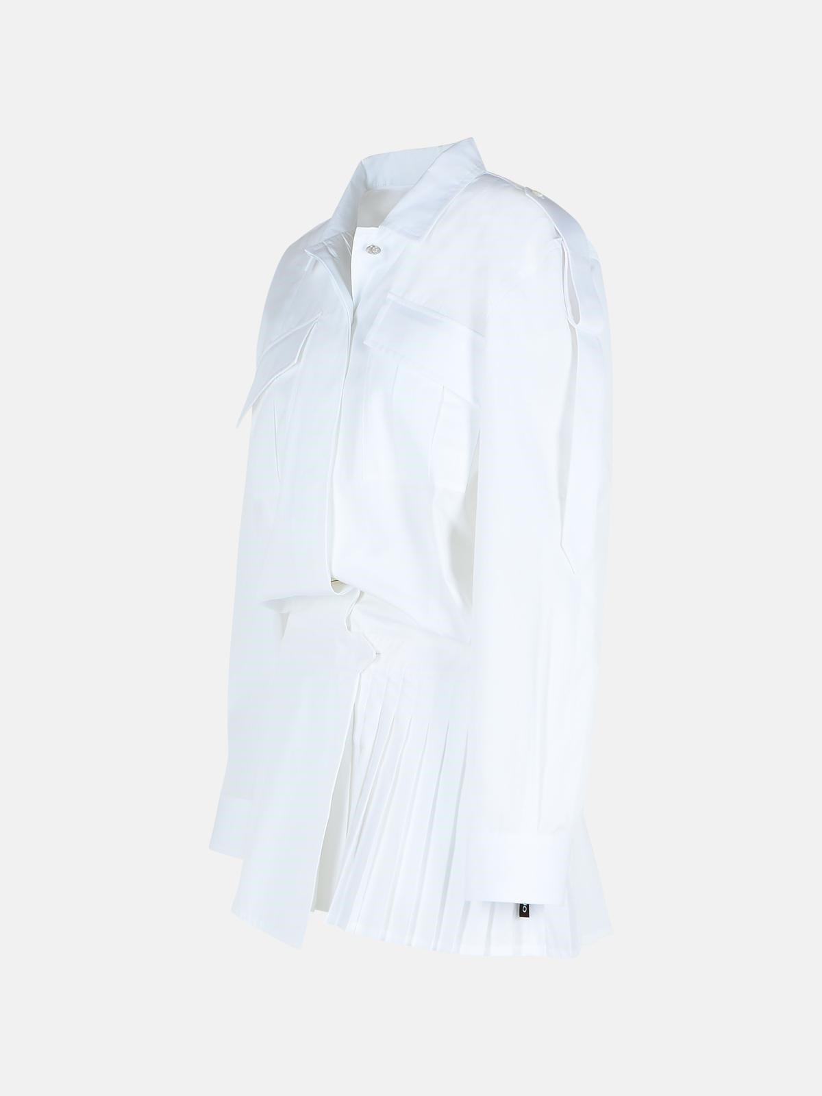 'SAVANA' WHITE COTTON DRESS - 2