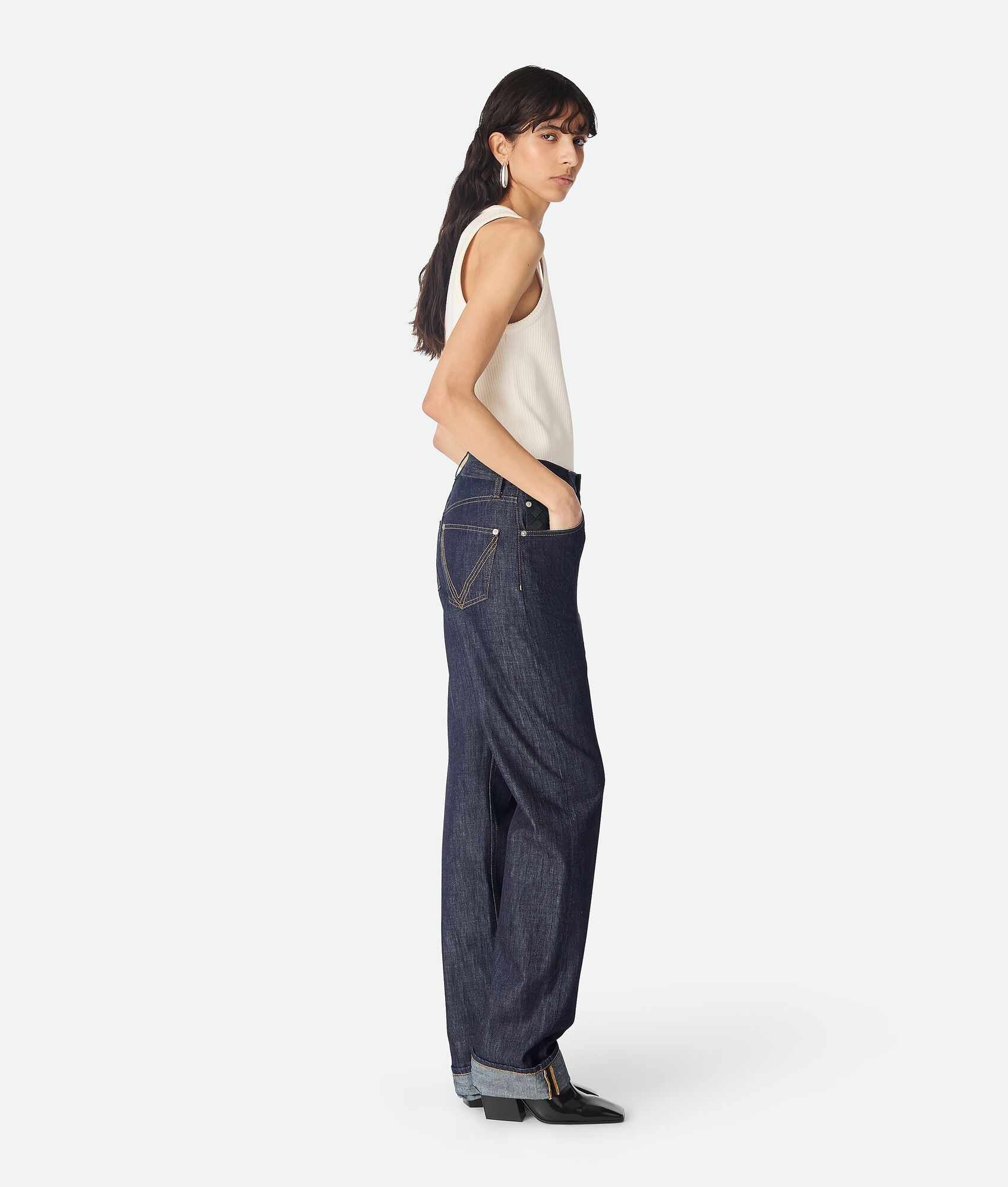 Indigo Straight Jeans - 2