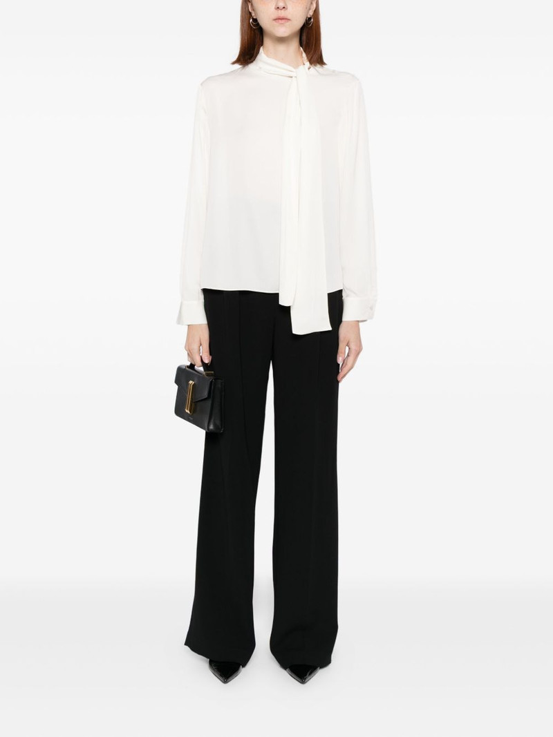 Theory silk blouse outlook