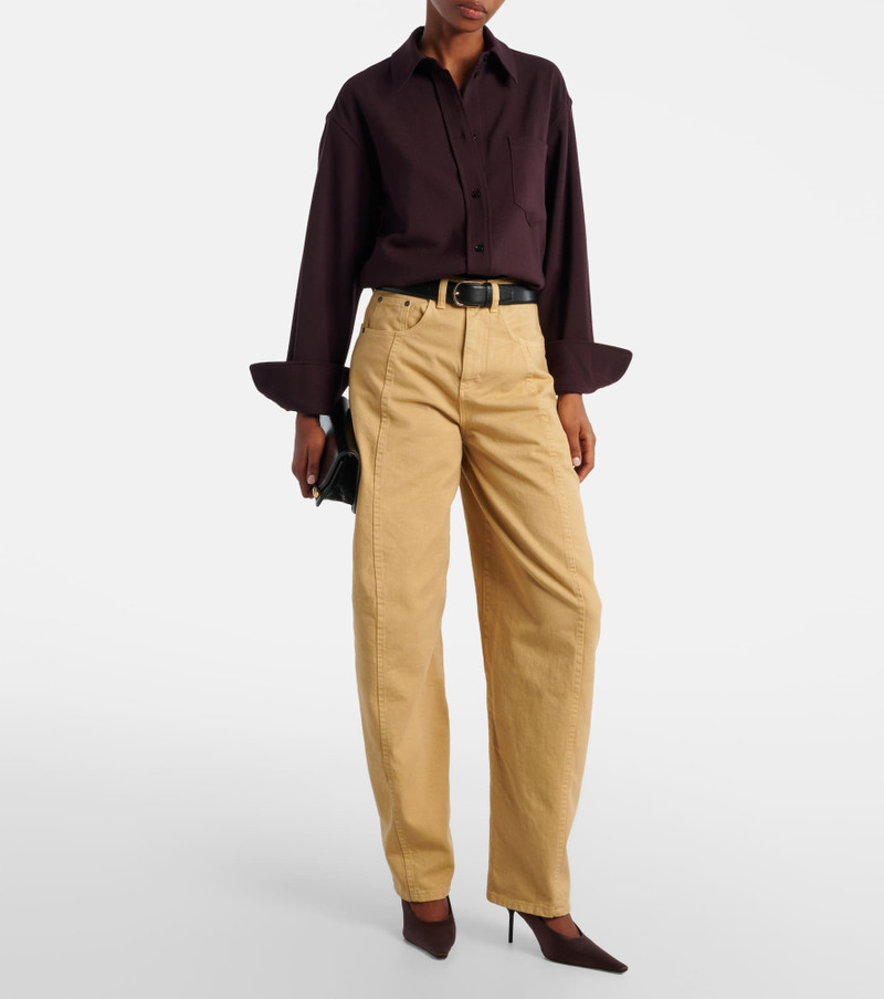 Victoria Beckham Satin pajama shirt outlook