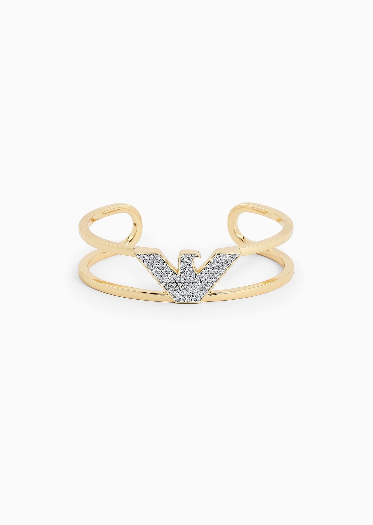 Gold-Tone Brass Cuff Bracelet - 1