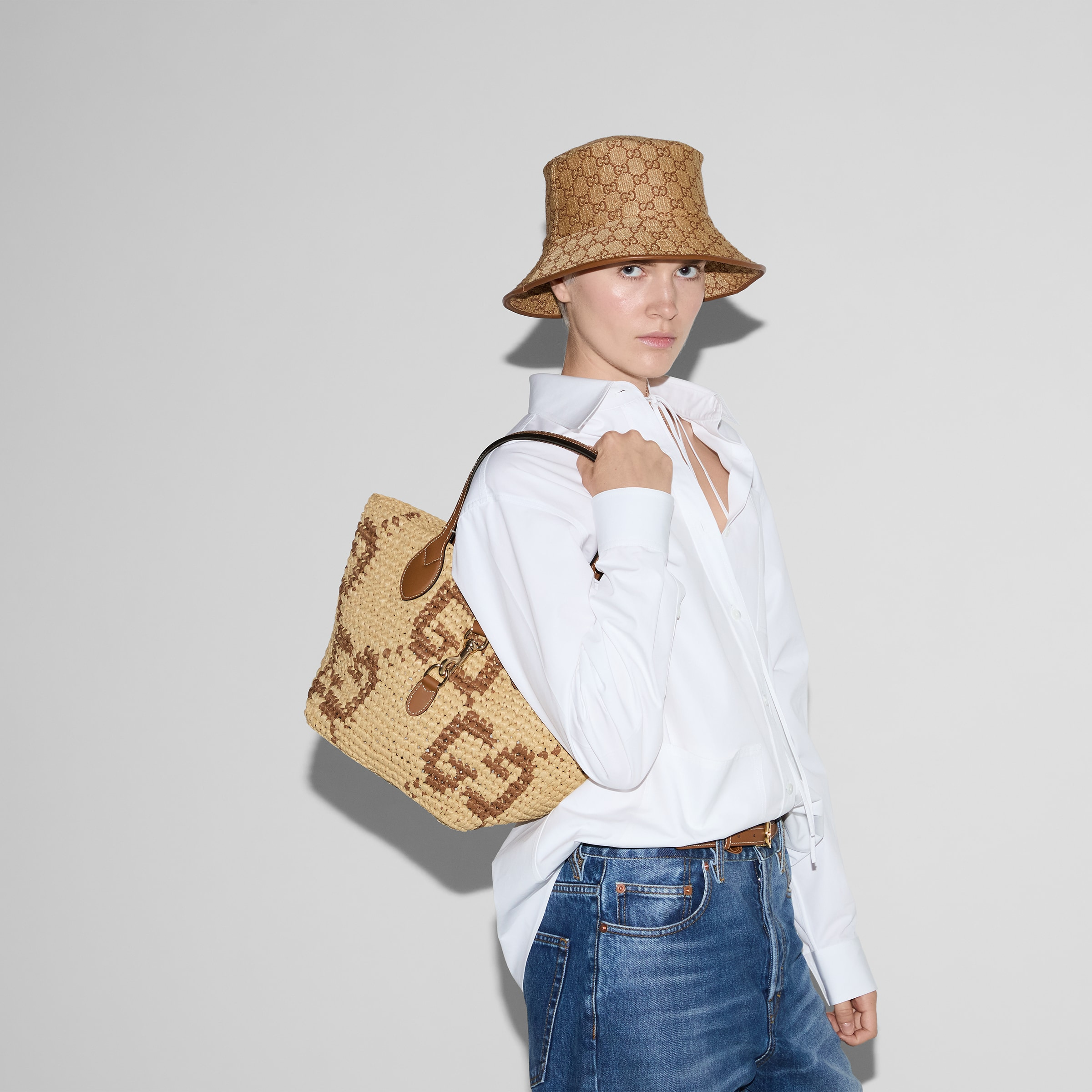 Mini GG tote bag - 4