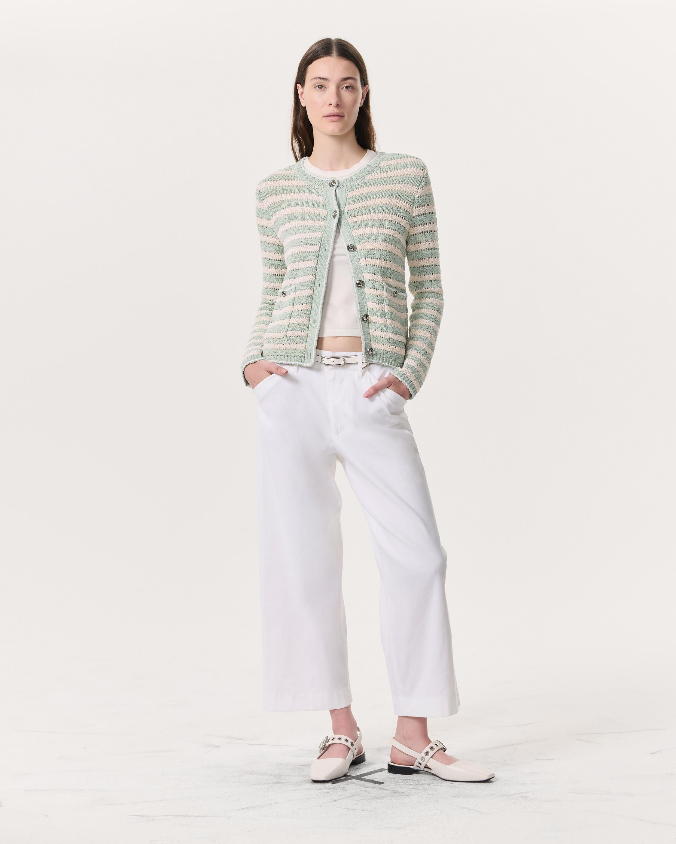 Banks Ankle-Length Linen Pants - 2