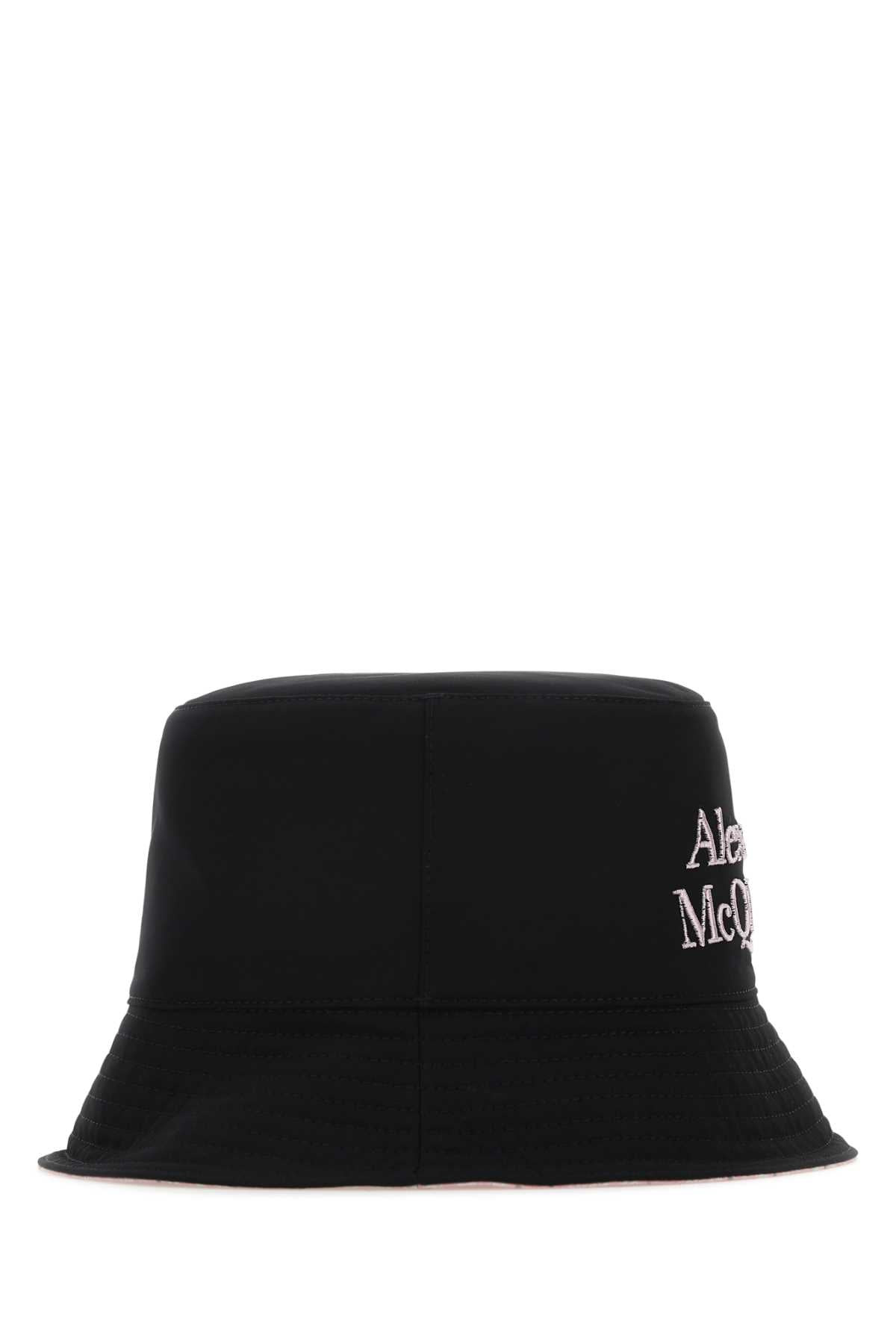 Alexander Mcqueen Men Black Nylon Reversible Hat - 2
