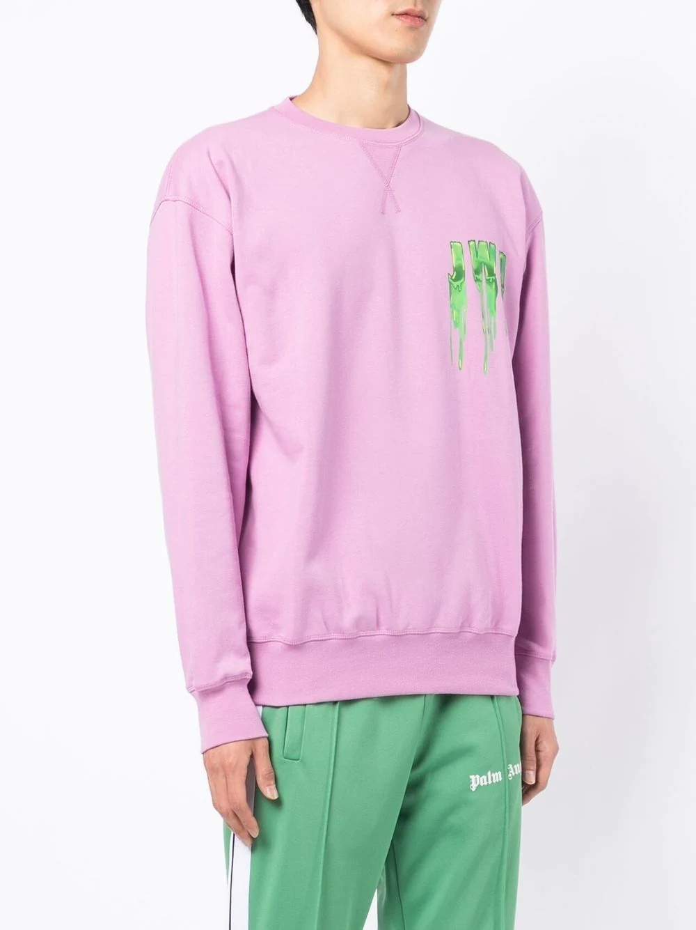 Slime logo-print sweatshirt - 7