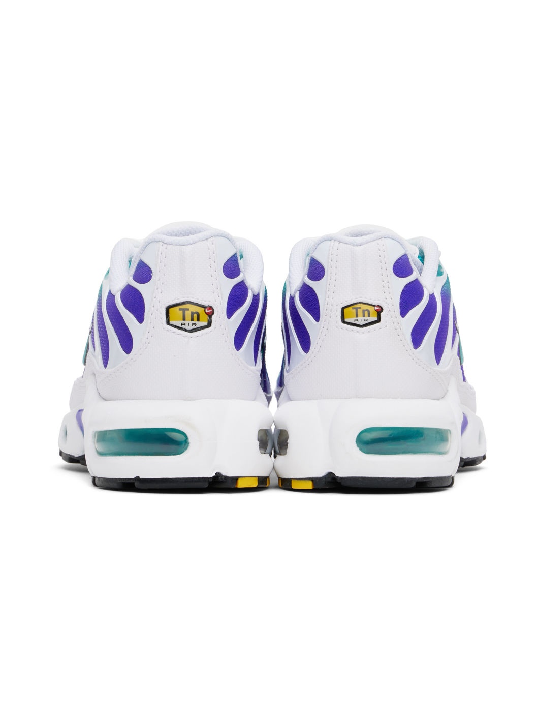 White & Blue Air Max Plus Sneakers - 2