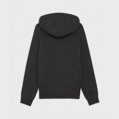 CELINE SWEATER WITH HOOD IN ICONIC CASHMERE outlook