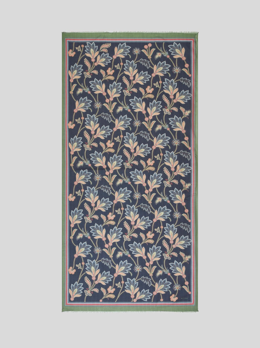 WOOL AND CASHMERE SCARF - 2
