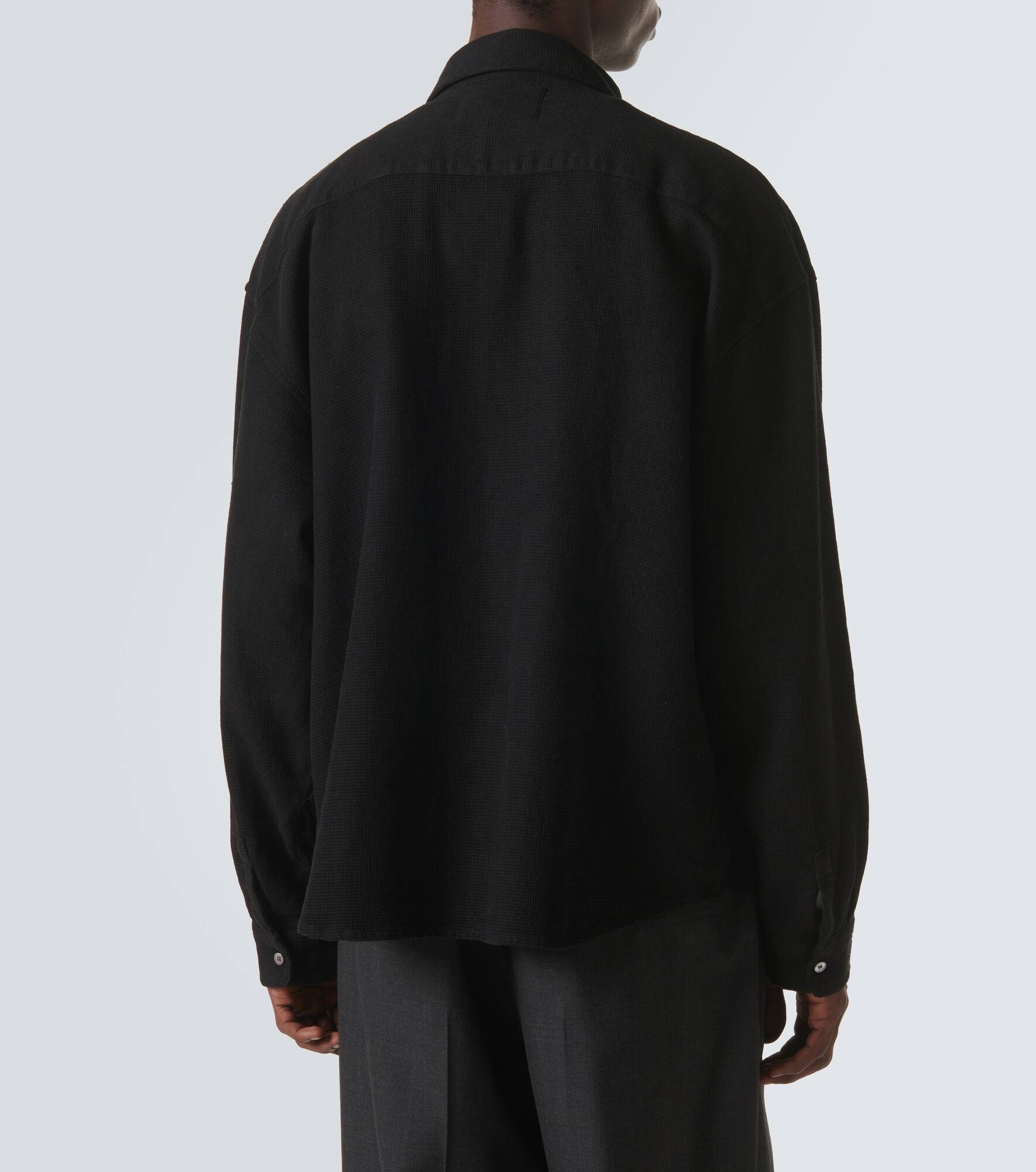 Waffle-knit shirt - 4