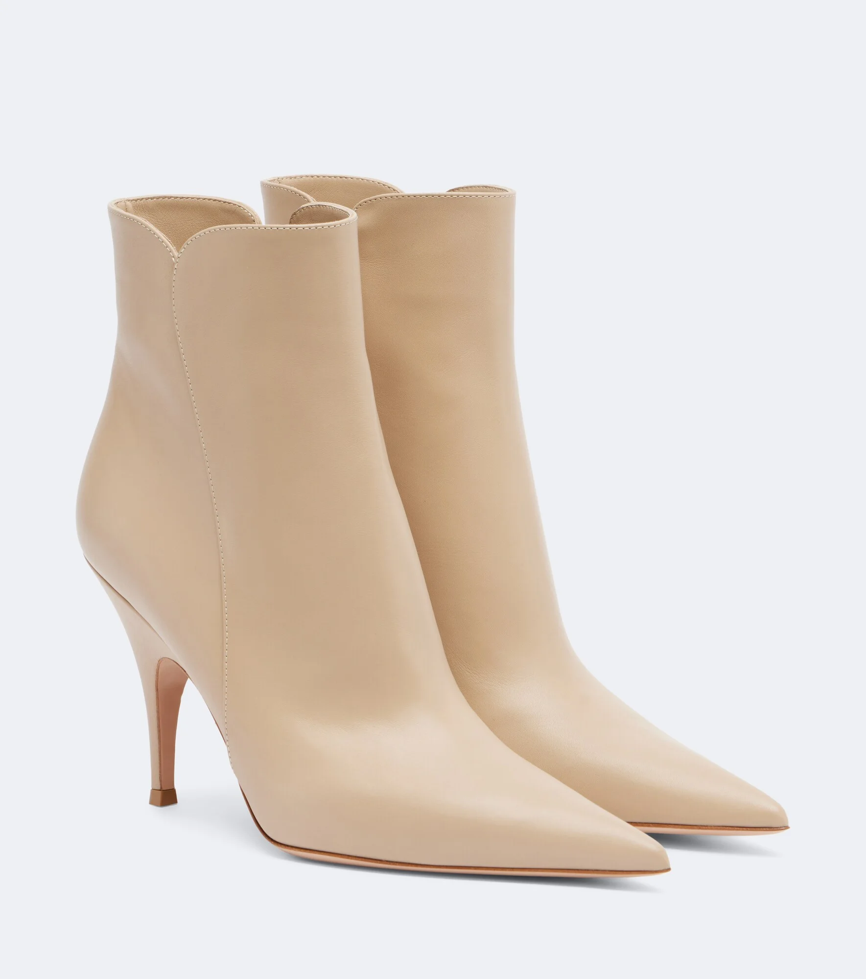 Leather ankle boots - 1