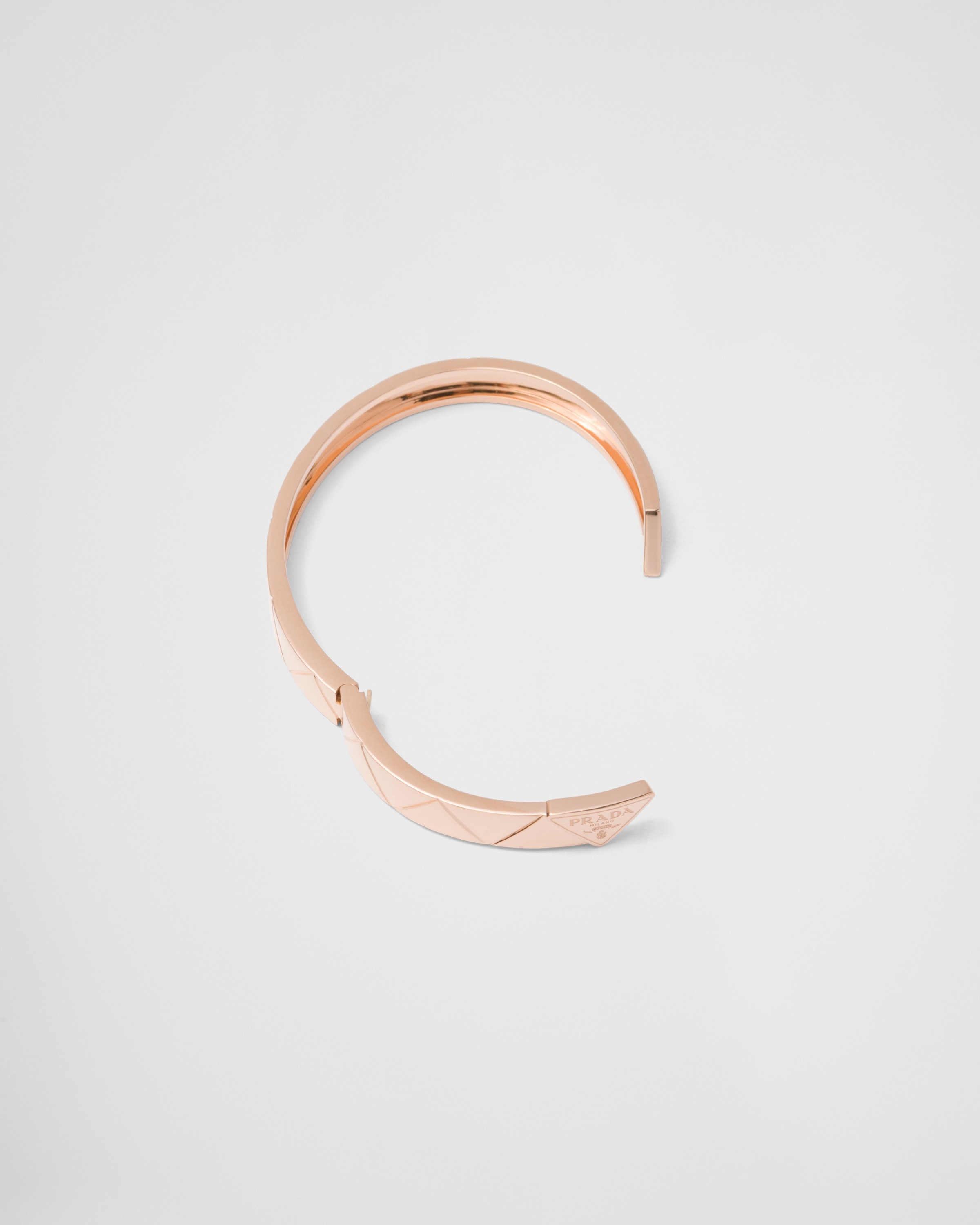 Eternal Gold bangle bracelet in pink gold - 3