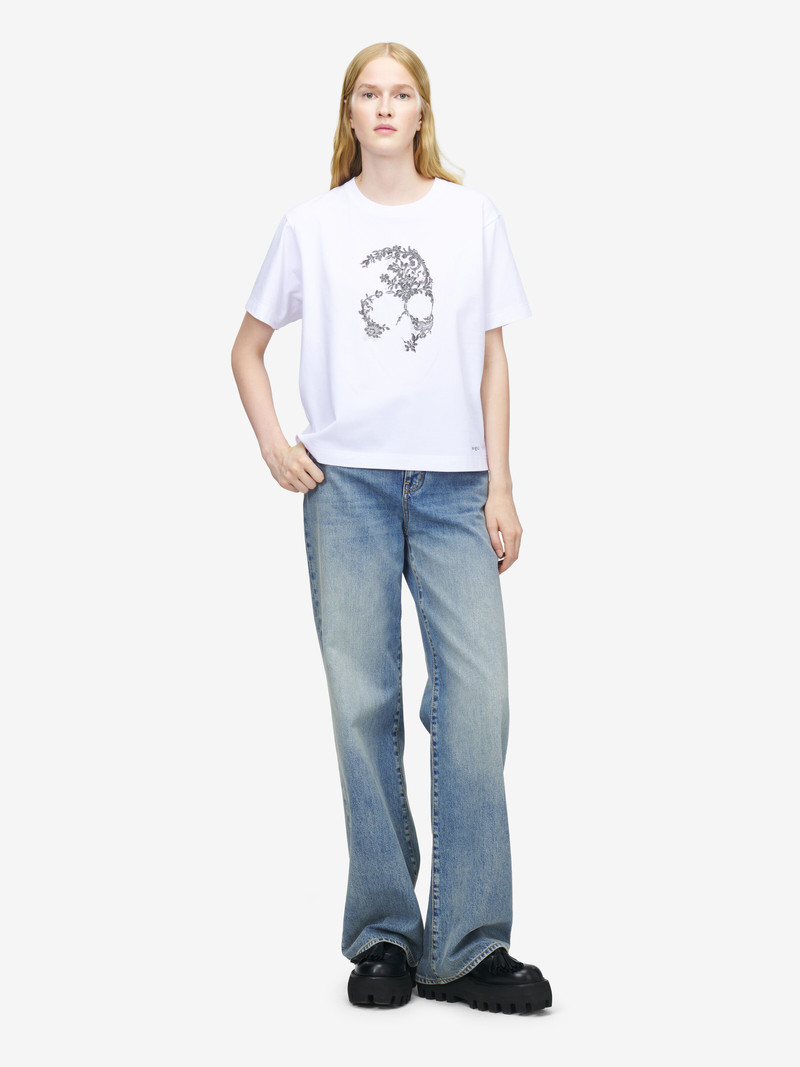 Lace Skull T-shirt 3