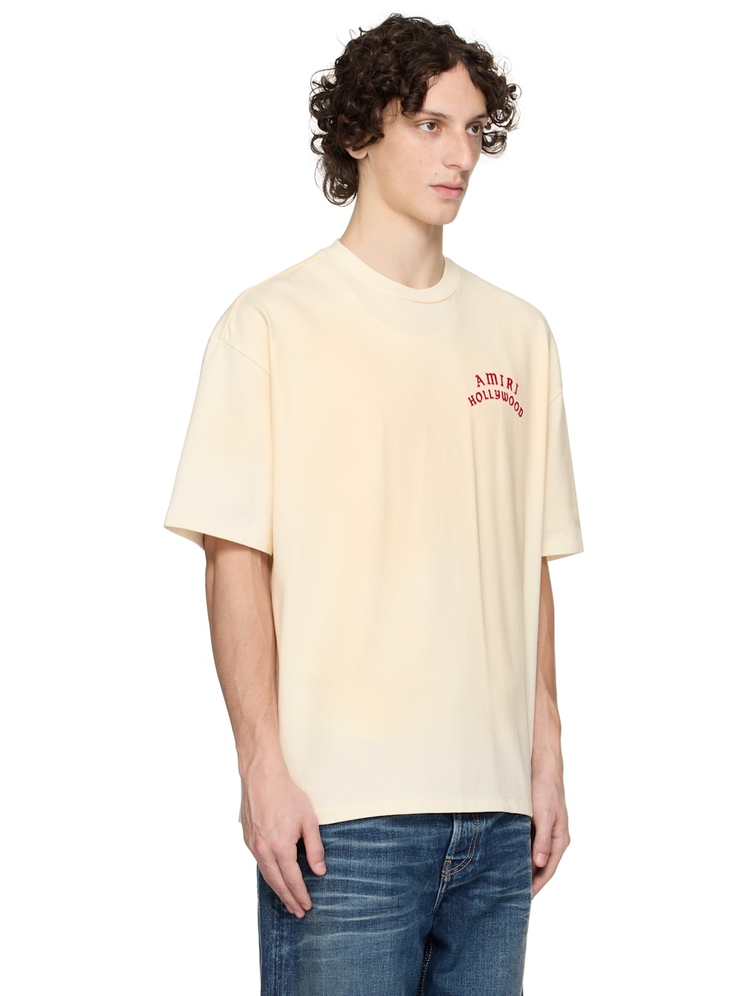 Off-White 'AMIRI Hollywood' Oversized T-shirt - 2