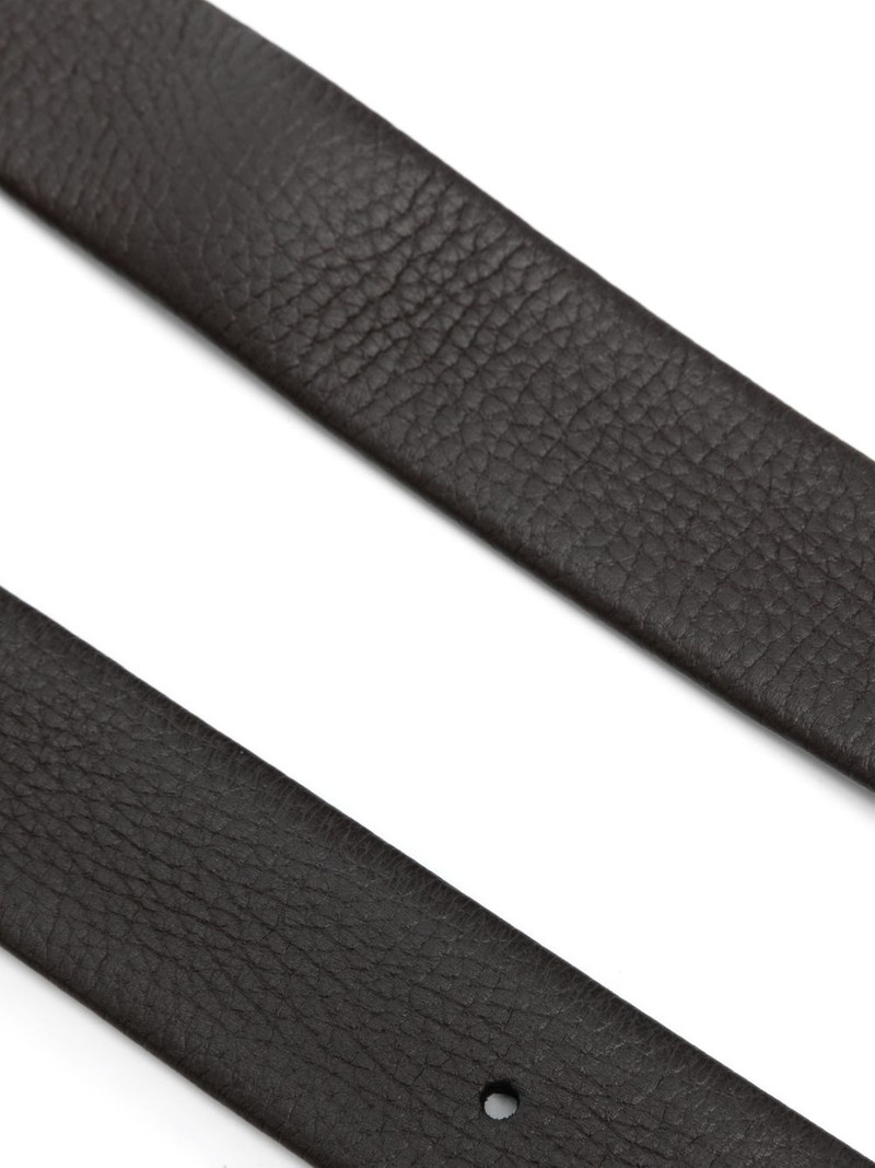 Canali leather belt outlook