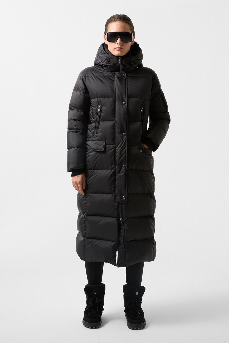 Jonna down coat in Black 1