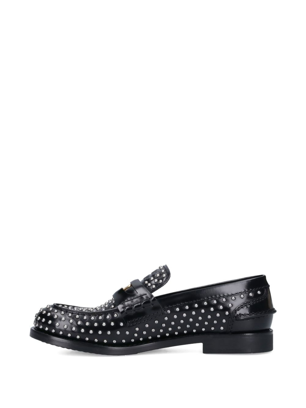 studded penny loafers - 3
