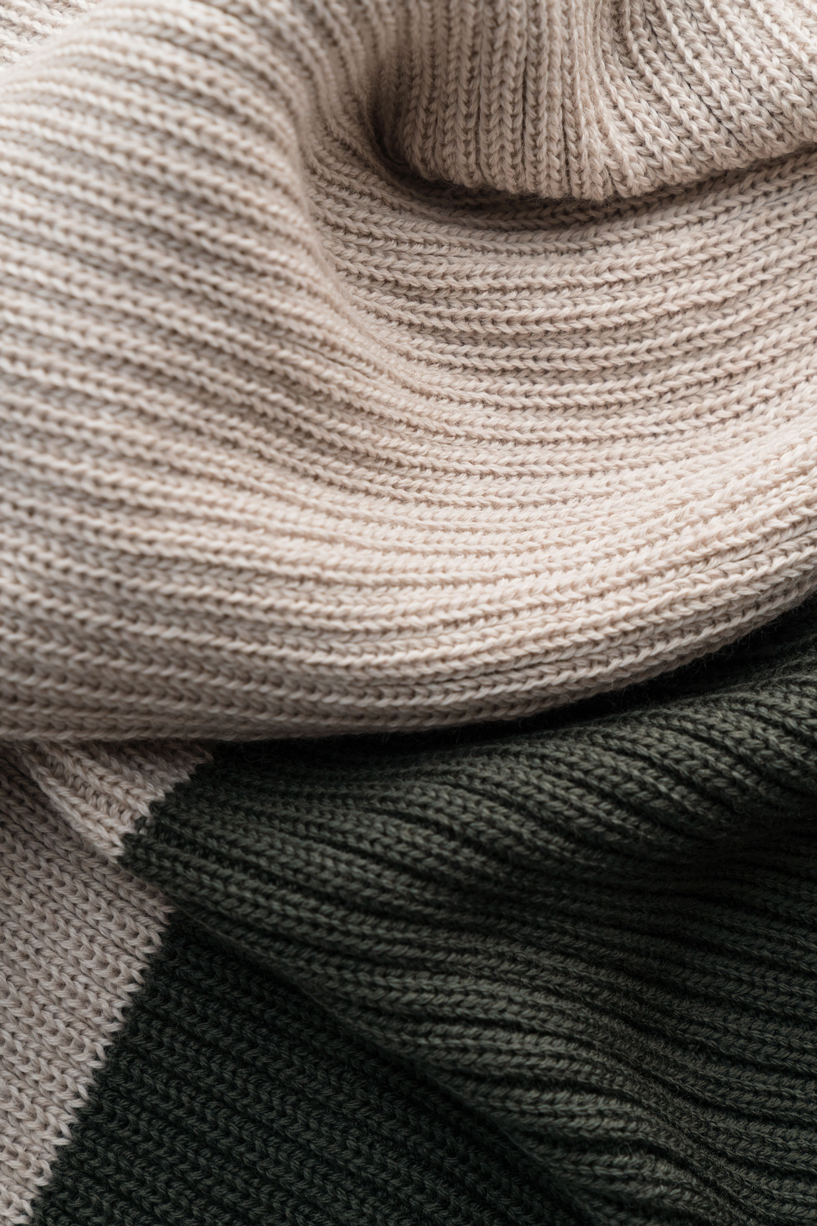 Fringe Scarf Light Sand - 11