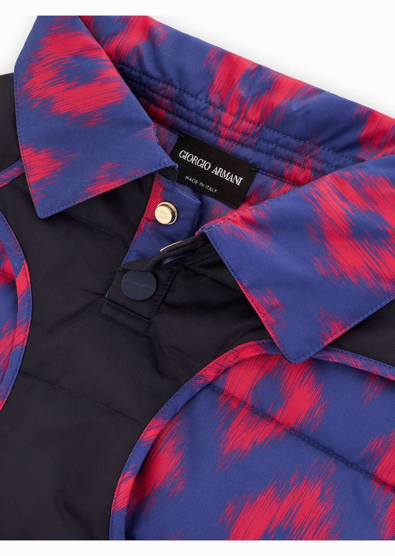 Poldo x Giorgio Armani Ikat print raincoat - 2