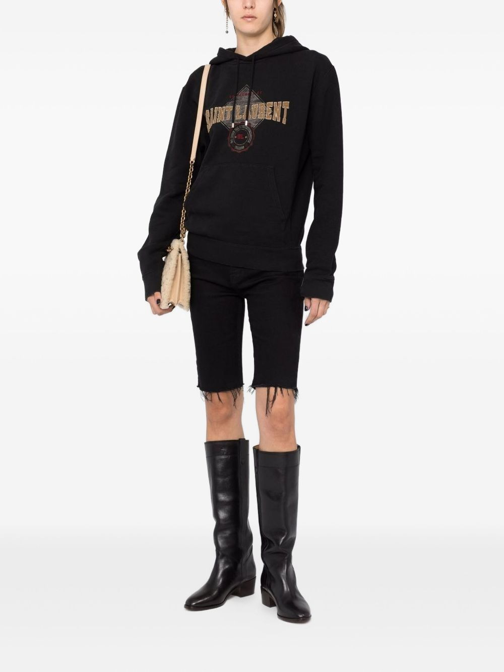 Empiecement logo hoodie - 2